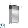 thumbnail image 2 of Seville Classics UltraHD Stacking Top Cabinet, 48” W x 18” D x 18.5” H, 2 of 18