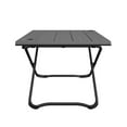 thumbnail image 3 of Cosco 24" Square Folding Camping Table, Gray Resin and Steel Frame, 3 of 9