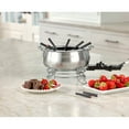 thumbnail image 3 of Cuisinart 3-Quart Electric Fondue Set Suitable for Chocolate, Cheese, Broth or Oil, 3 of 5