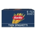 thumbnail image 1 of Barilla Pasta Thin Spaghetti 1 lb., 6 pk., 1 of 7