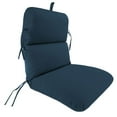 thumbnail image 1 of Sunbrella 22" x 45"  Solid Rectangular Knife Edge Outdoor Chair Cushion with Ties and Hanger Loop, 1 of 6