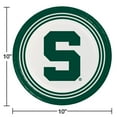thumbnail image 2 of Collegiate Round Paper Plates, 10", 85 ct., Choose Your Team, 2 of 6