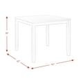 thumbnail image 17 of Society Den Kona 5-Piece Dining Set, Choose Height & Color, 17 of 18