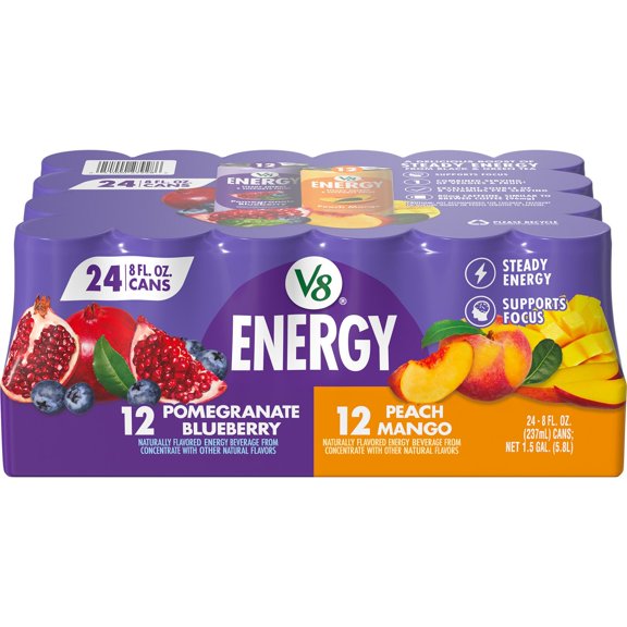V8 +Energy Variety Pack 8 fl. oz., 24 pk.