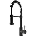 thumbnail image 2 of Vigo Edison Pull-Down Spray Kitchen Faucet (Matte Black), 2 of 16