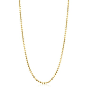 Ball Chain Necklace in 14K Gold