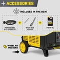 thumbnail image 4 of 11,000/9,000-Watt Electric Start Dual Fuel Home Backup Portable Inverter Generator with Quiet Technology and CO Shield, 4 of 13