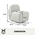 thumbnail image 3 of Member's Mark Small Space Swivel Chair, Assorted Colors, 3 of 9