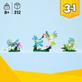 thumbnail image 2 of LEGO Creator 3 in1 Wild Animals: Colorful Hummingbird (312 Pieces), 2 of 6