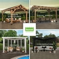 thumbnail image 16 of Backyard Discovery 8' x 6' Saxony Cedar Grill Gazebo, 16 of 17