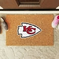 thumbnail image 2 of Logo Brands Kansas City Chiefs Doormat, 2 of 5