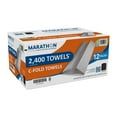 thumbnail image 1 of Marathon C-Fold 1-Ply White Paper Towels 12 pks., 200 towels/pk., 1 of 6