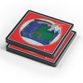 thumbnail image 1 of YouTheFan MLB 3D Stadium View Coasters, Assorted Teams, 1 of 3
