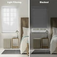 thumbnail image 5 of RichCraft Collections Light Filtering Cellular Shade, Cloud White, 48" Height, Assorted Widths, 5 of 7