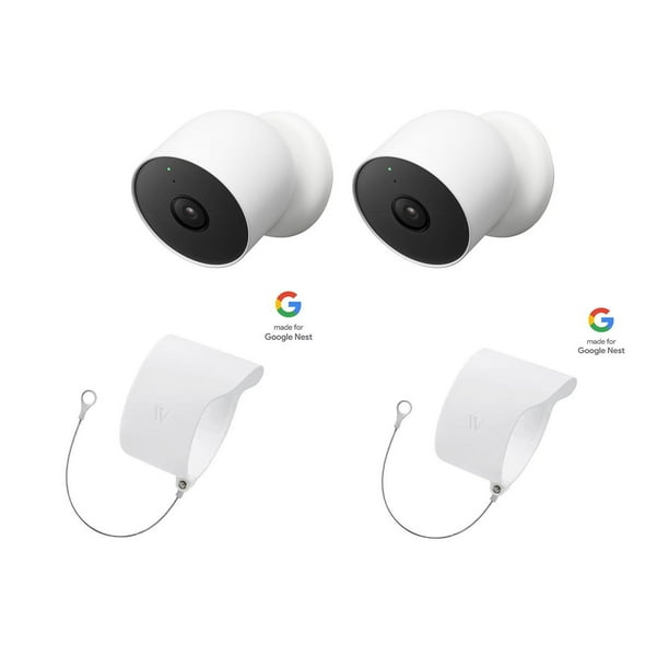 【未開封】Google Nest Cam 1080p HD Google Battery-Powered Nest 1080p HD Security Cameras, 2pk