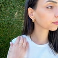 thumbnail image 4 of 14K Italian Gold 20mm Hoop Earrings, 4 of 4