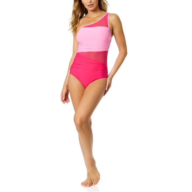 Anne Cole Asymetrical One Piece Swimsuit - Samsclub.com