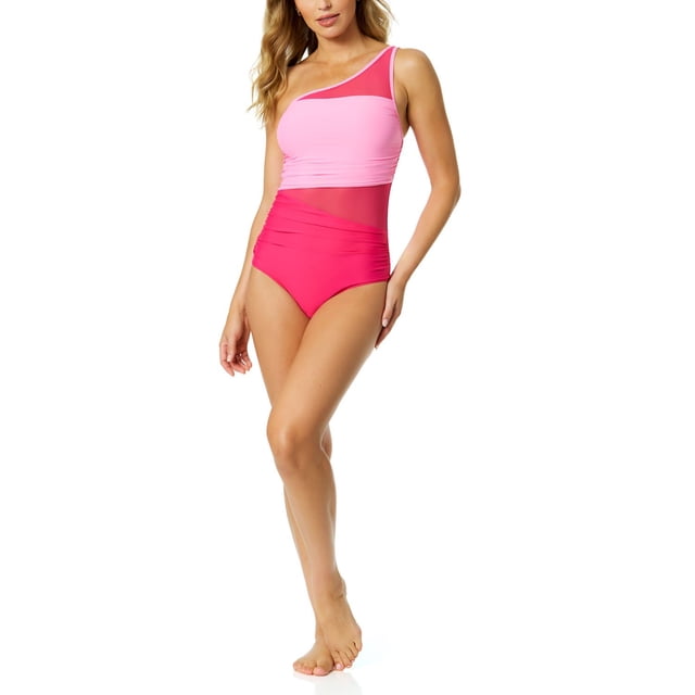 Anne Cole Asymetrical One Piece Swimsuit