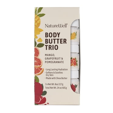 NatureWell Body Butter Trio, 8 fl. oz., 3 pk.