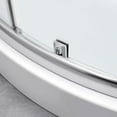 thumbnail image 14 of Breeze 36” x 36” x 77” Corner Shower Kit with Clear Glass, Walls, Base and Hardware, 14 of 20