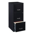 thumbnail image 4 of Hirsh 18" Deep 3 Drawer Smart Letter Width Vertical File Cabinet, Choose Color, 4 of 13