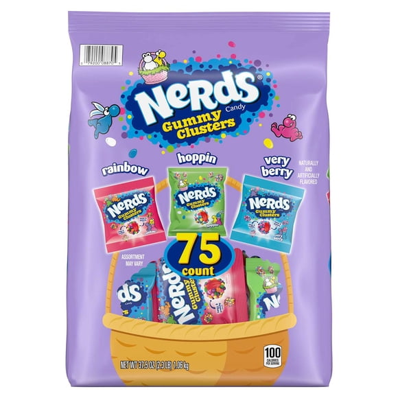 Nerds Easter Gummy Cluster, Treat Size, 75 ct.
