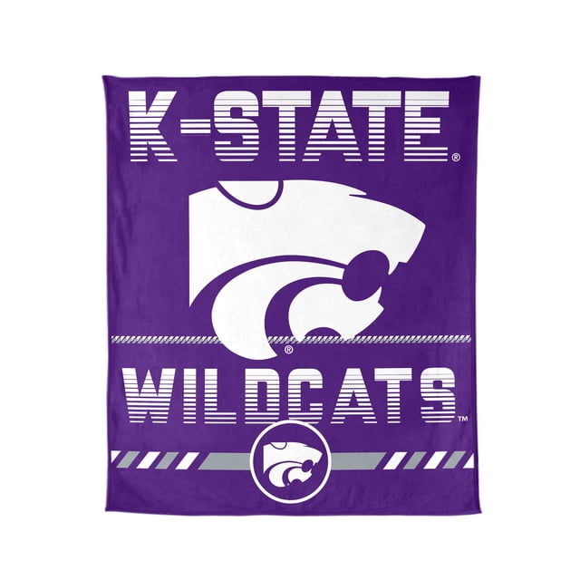 Logo Brands Kansas State Wildcats 60"x70" Super Plush Blanket