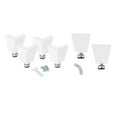 thumbnail image 1 of Seville Classics UltraHD 6" Tall Leveling Feet with Rubber Base, Set of 4 or 6, 1 of 4