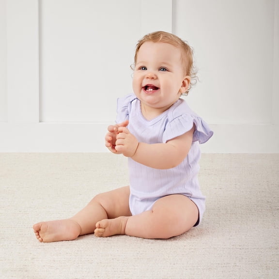 Member's Mark Baby 4-Pack Bodysuits