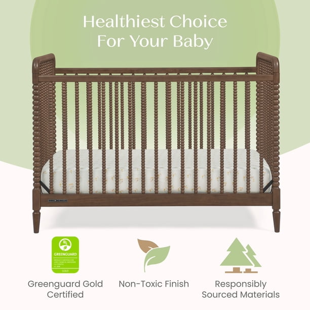 Delta Children Sawyer 4-in-1 Convertible Crib, Choose Color