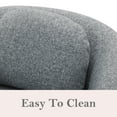 thumbnail image 4 of details by Becki Owens Isla Upholstered Swivel Chair, 4 of 14