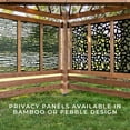 thumbnail image 5 of Backyard Discovery Verona Cedar Cabana Pergola  Light Brown, 5 of 10