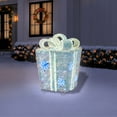 thumbnail image 1 of Member's Mark 32" Pre-Lit Iridescent Twinkle Tinsel Gift Box Decor, 1 of 6