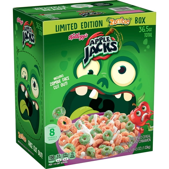 Apple Jacks Cereal, 36.5 oz.