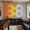 thumbnail image 7 of Westinghouse Color-Changing LED Hex Light Kit with Remote Control, 7 of 16