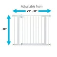 thumbnail image 6 of Safety 1st Easy Install Walk-Through Gate, 38" x 28", White, 6 of 11