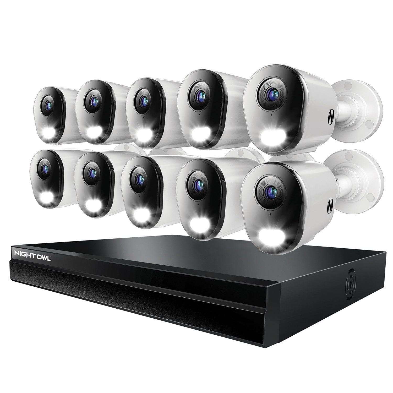 Night Owl 4K Cameras with 2TB NVR Security System,