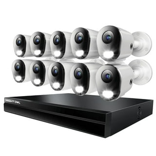 Night Owl 4K PoE Cameras with 4TB NVR Security System, 10pk.