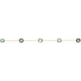 thumbnail image 2 of Multi Gemstone Station Necklace in 14K Gold, 2 of 6