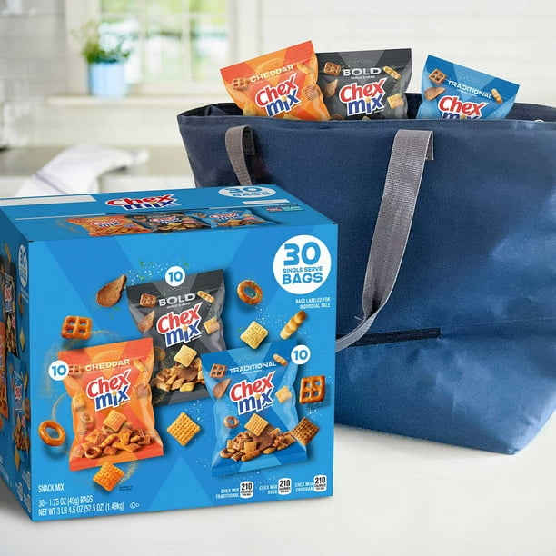 Chex Mix Savory Snack Mix Variety, 1.75 oz., 30 pk. - Samsclub.com