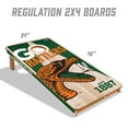 thumbnail image 5 of YouTheFan Florida A&M Rattlers 2'x4' Cornhole Board Set, 5 of 6
