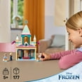 thumbnail image 2 of LEGO Disney Frozen Arendelle Frozen Castle Building Toy, 177 pcs., 2 of 6