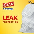 thumbnail image 2 of Glad ForceFlex 13-Gallon Kitchen Trash Bags, Gain Original Scent + Febreze, 150 ct., 2 of 11