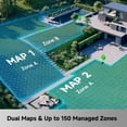 thumbnail image 10 of MOVA LiDAX Ultra 3000 AWD Robot Lawn Mower Wire Free RTK Free for up to 0.75 Acre*Dual Maps, 360° 3D LiDAR & AI Dual Vision Mapping, Robotic Mower with 4G, for 80% Slopes, Cutting Height 1.2”–3.9“, 10 of 10