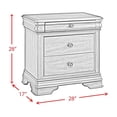thumbnail image 8 of Society Den Stark 3-Drawer Nightstand With USB, 8 of 8