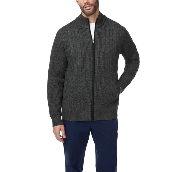 Dockers Men's Full Zip Sweater