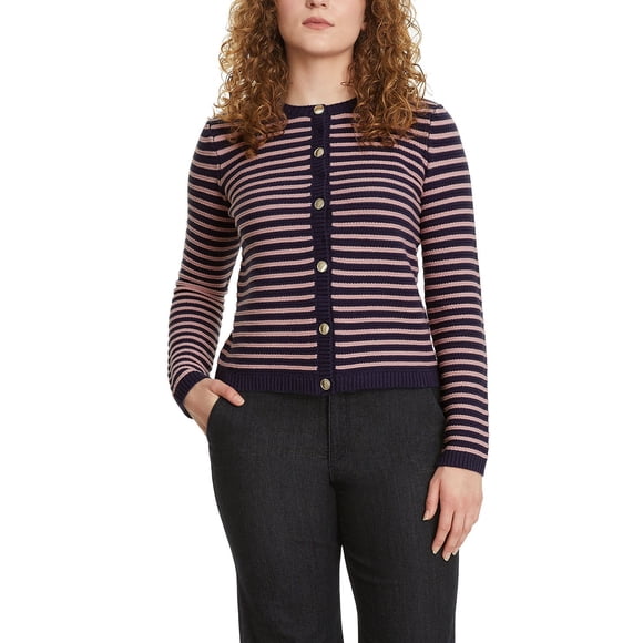 Nine West Women's Cropped Sweater Cardigan