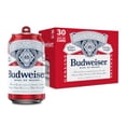 thumbnail image 1 of Budweiser Lager Beer, 12 fl. oz. can, 30 pk., 1 of 9