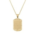 thumbnail image 1 of Lord's Prayer Pendant Necklace in 14K Gold, 1 of 7