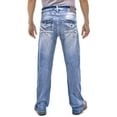 thumbnail image 3 of Axel Men’s Slim Boot Fit Denim Jean – Medium Wash, 3 of 3